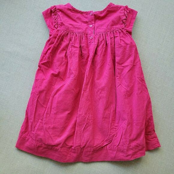 Mini Boden Pink Corduroy Dress - Picture 7 of 7